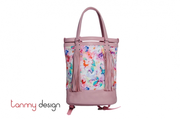 Balô -Monet Backpack with long tassels